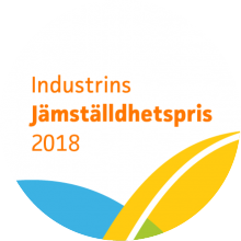 Industrins Jämställdhetspris logotyp